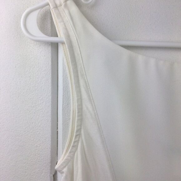 Desigual Cream Triangular Panel Tank - S‎ - Picture 10 of 16